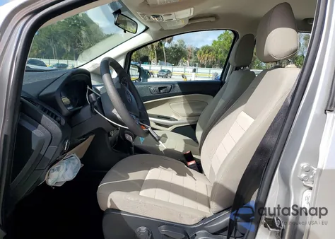 2018 Ford Ecosport S from USA, damaged, VIN MAJ3P1RE9JC175107